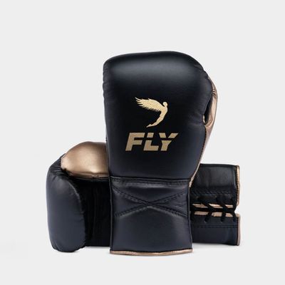 Superlace 2 Boxningshandskar – Svart/Guld