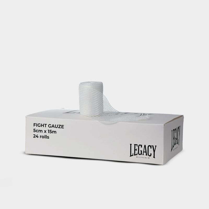 Legacy Fight Gauze – 5 cm x 15 m Box med 24st