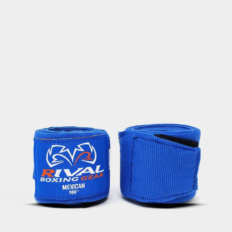 Mexican handwraps 4.5m Blå