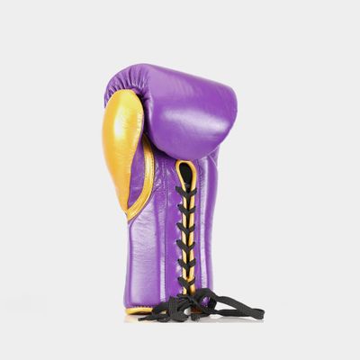 X75 Elite Boxningshandskar – Lila/Guld