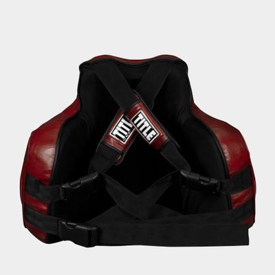 Blood Red Leather Body Protector