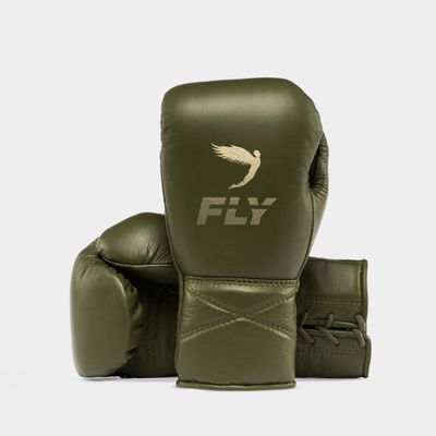 Superlace 2 Boxningshandskar – Olivgröna
