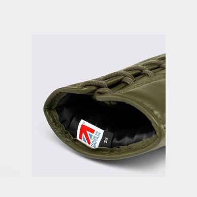 Superlace 2 Boxningshandskar – Olivgröna