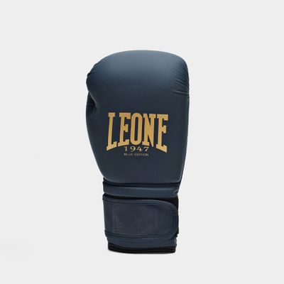 GN059 Boxningshandskar Blå/guld