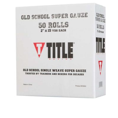 Old School Super Gauze Box 50st