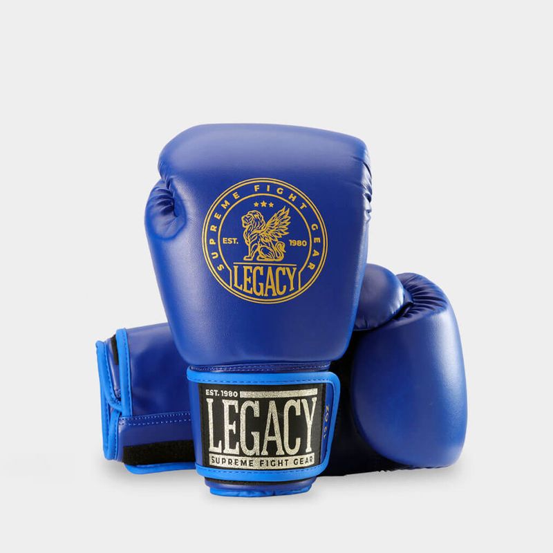 Muaythai P.U Boxningshandskar Blå