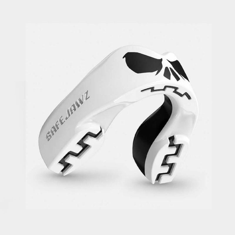 SafeJawz Extro Skull tandskydd med skalle-design
