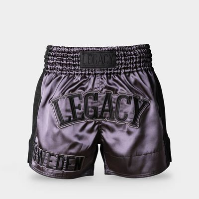 Sweden Muay Thai Shorts Blackout