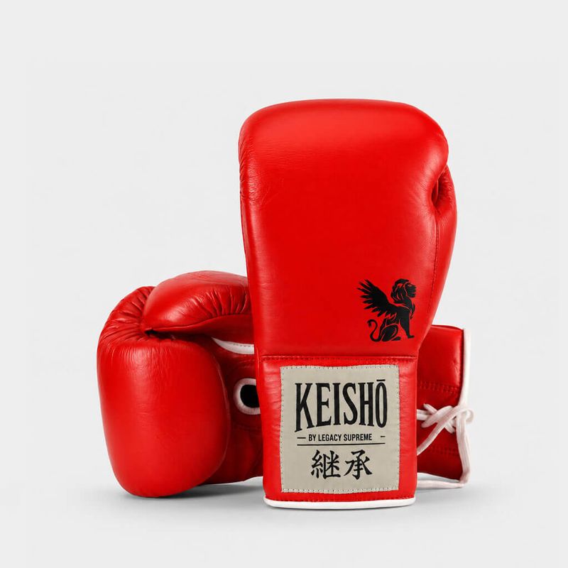 Supreme Keishō Boxningshandskar Röd