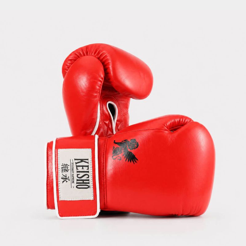 Supreme Keishō Velcro Boxningshandskar Röd
