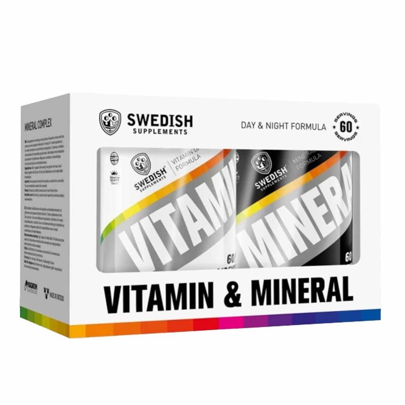 Vitamin & Mineral Complex (60+60 Caps)