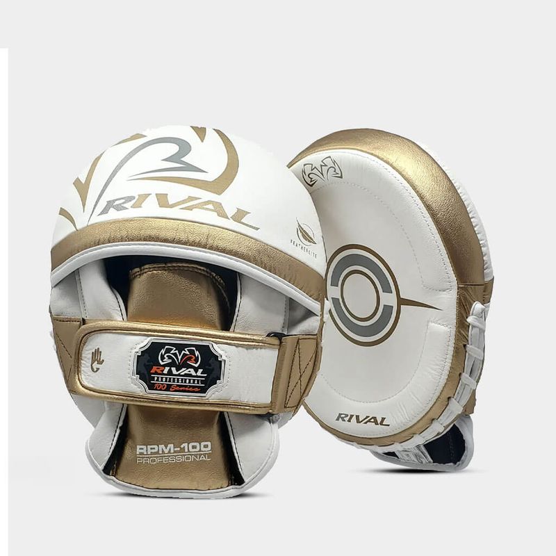 RPM100 Pro Mitts Vit/guld