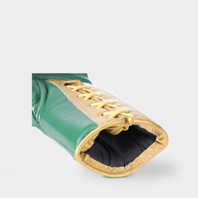 Stradivari Boxningshandskar Laced-Up Grön/guld