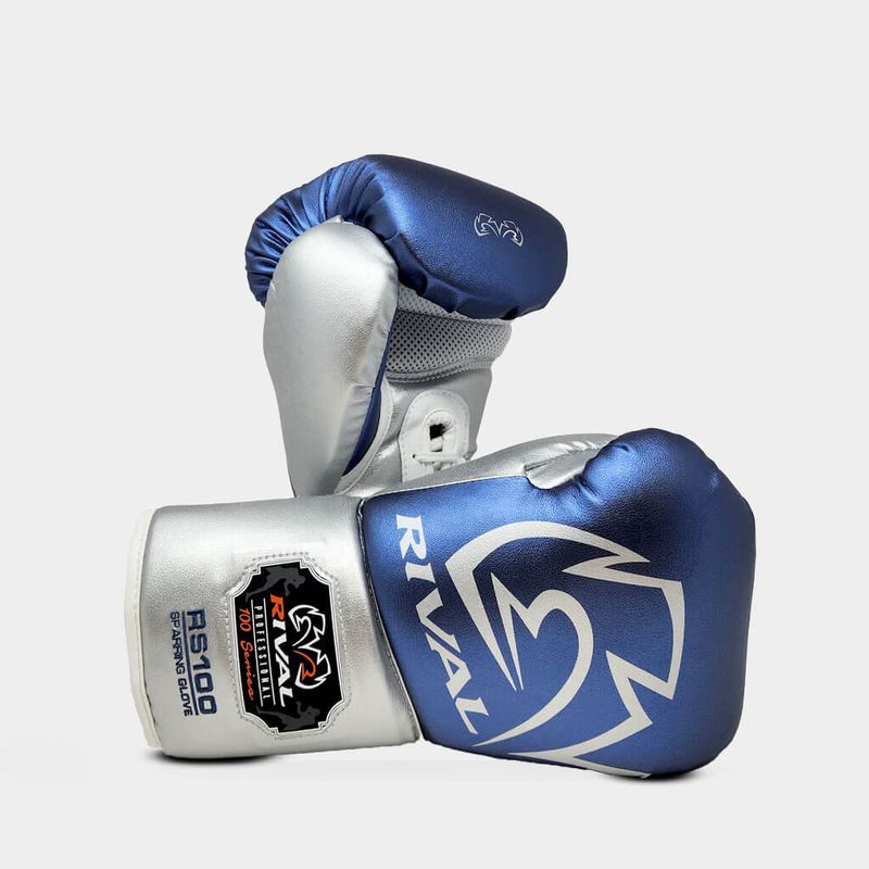 RS100 Professional Sparringhandskar Blå/silver