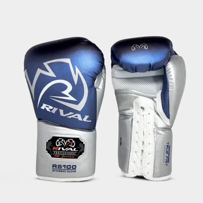 RS100 Professional Sparringhandskar Blå/silver