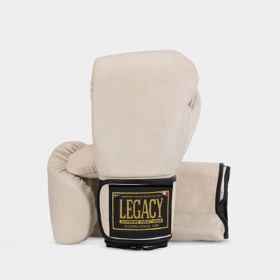Hybrid Pro Muay Thai Boxningshandskar Avorio