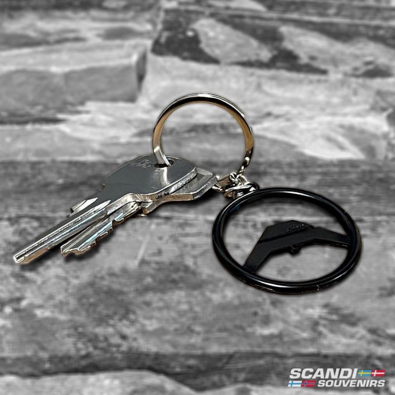 Nyckelring: Scania 142 Steering Wheel