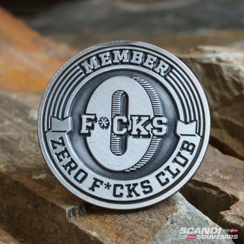 Pin: Zero Fucks Club
