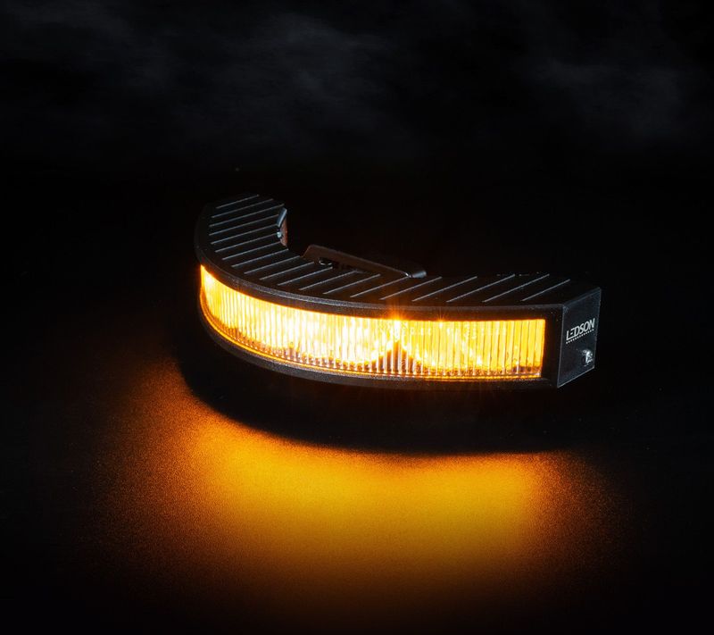 Hörn blixtljus 180° 12W (ECE R65)