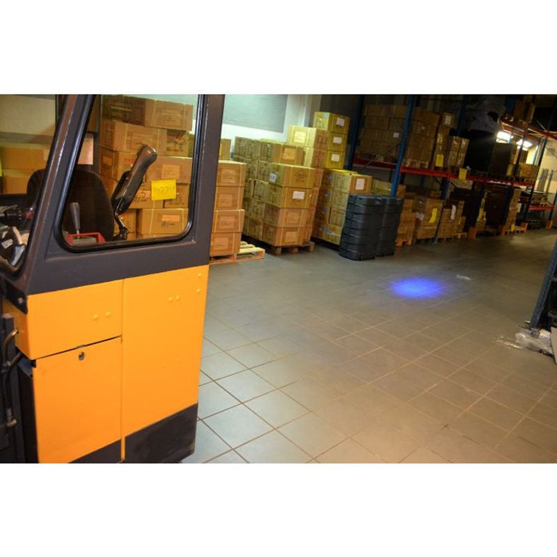 Bluespot för lagertruckar 6W (optiskt varningssystem, spot)