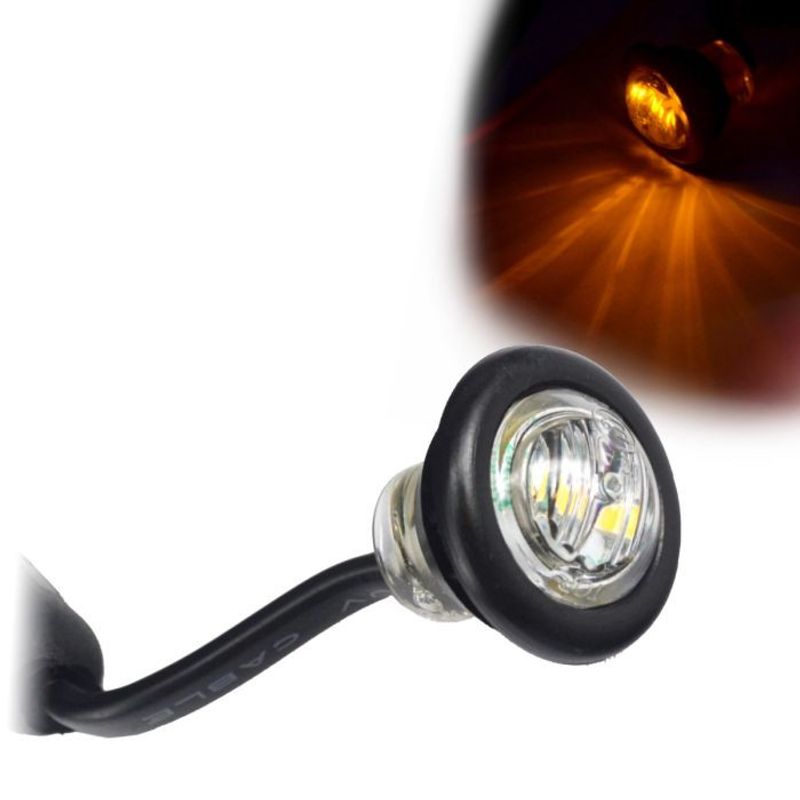 10-pack Pearl punktbelysning för infällnad (E-märkt, plan/rör, 12-24V)