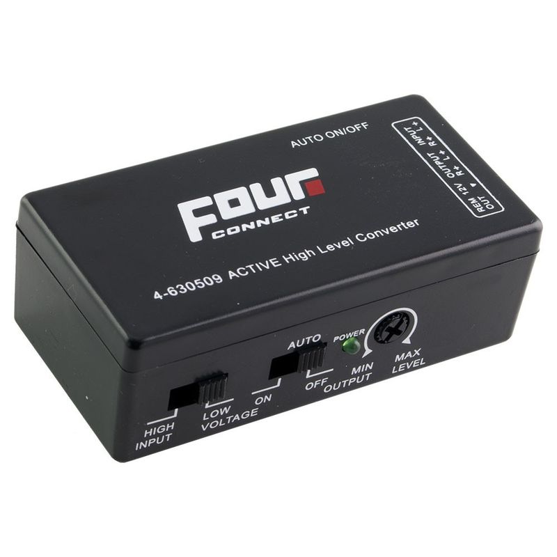 FOUR Connect High Low Level adapter adjustable, active