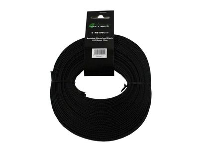 4Connect svart nylonstrumpa 12/25mm 10m