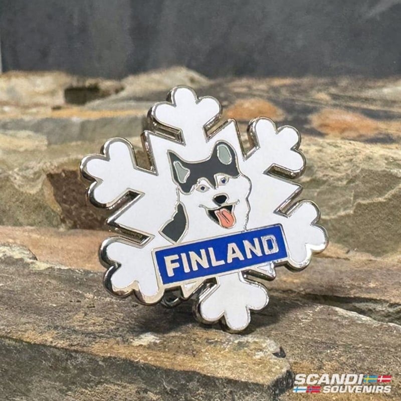 Pin: Husky Finland
