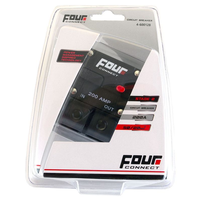 4Connect 4-600128 automatsäkring 200A
