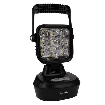 Portabelt arbets- / blixtljus 18W (Uppladdningsbar)