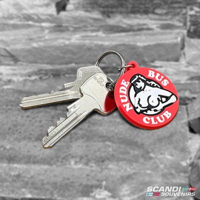 Nyckelring: Nude Bus Club