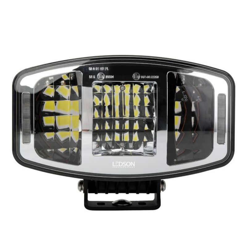 Orion10+ Chrome LED Extraljus 100W (valbart positionsljus)