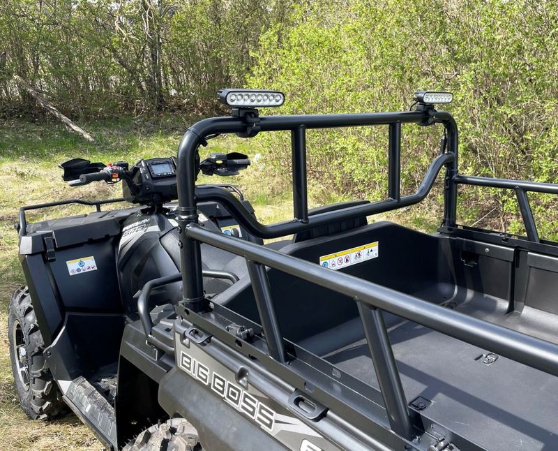 Rörfäste för LED-ramper och arbetsljus, design II