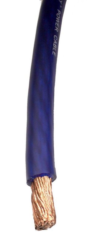 4Connect 4-PC100B strömkabel 100mm2 blå 12m