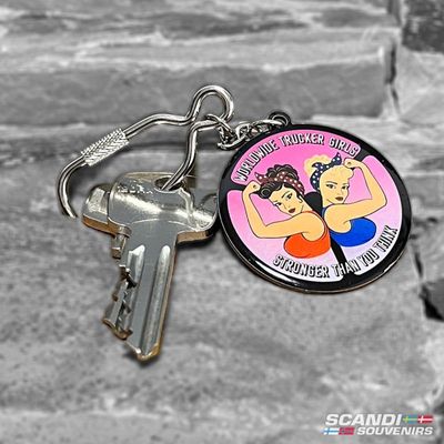 Nyckelring: Worldwide Trucker Girls