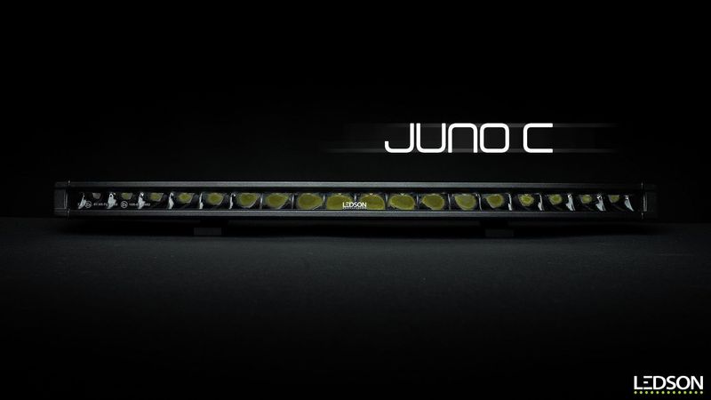 Juno C LED ramp 22" 90W (Svängd, Driving Beam)