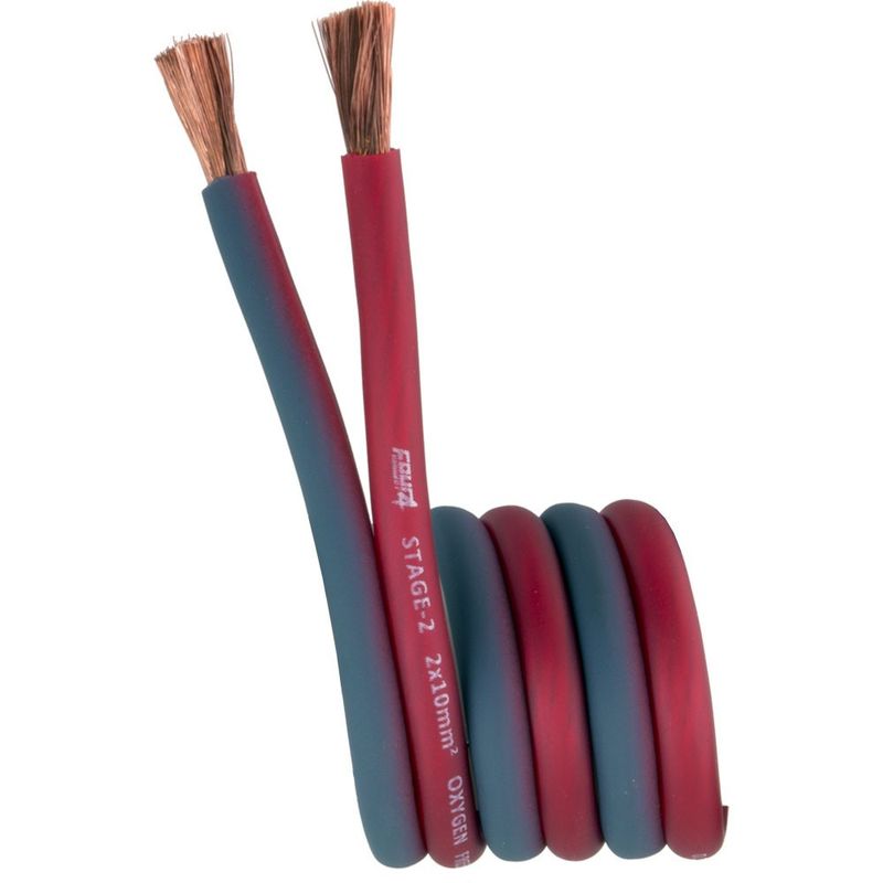 4CONNECT 4-800245 STAGE2 OFC-högtalarkabel 2x10,0mm2, 40m