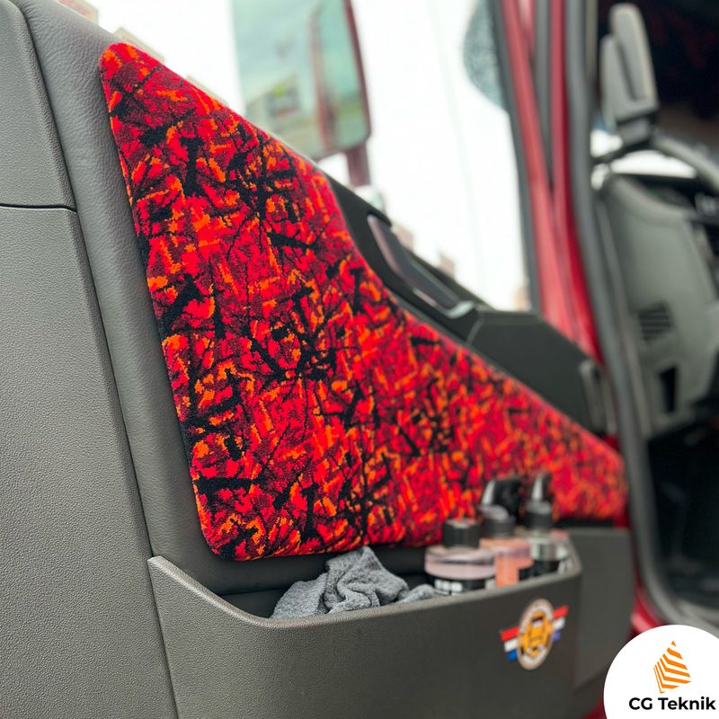 Volvo FH Dörrsidor: Bussplysch