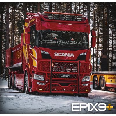 Epix9+ Extraljus 9" Wide (Powerboost)