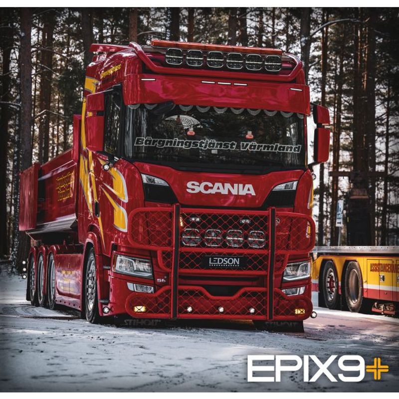 Epix9+ Extraljus 9" Wide (Powerboost)