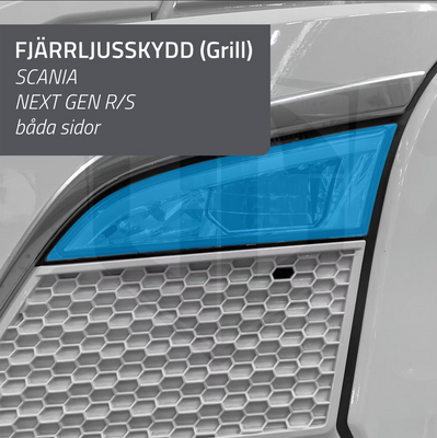 Fjärrljusskydd Scania Next Generation R/S (grill)