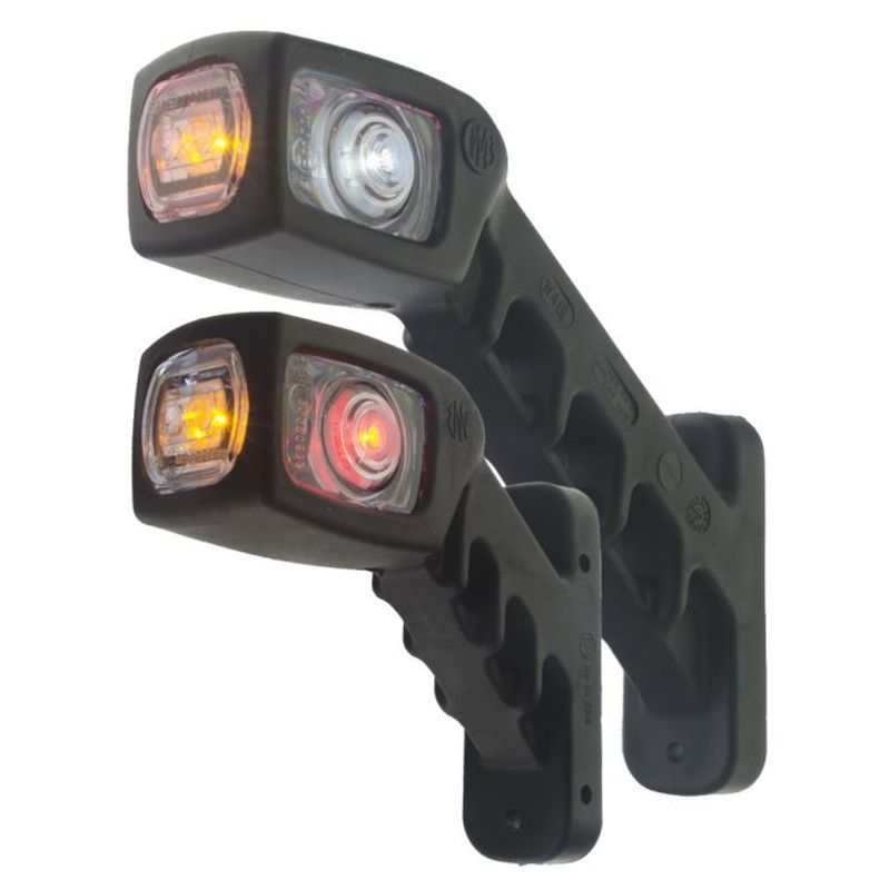 Gummiarm med inbyggd LED (E-märkt, 12-24V)