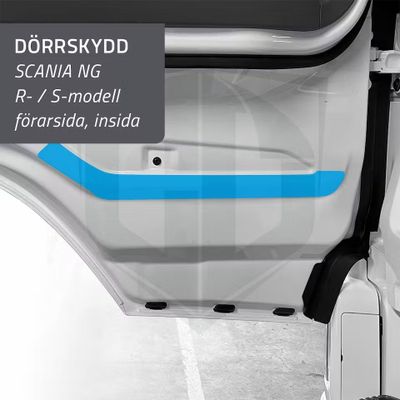 Dörrskydd insida Scania Next Generation R- / S-serie - förarsida