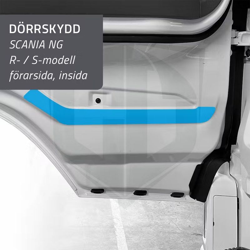 Dörrskydd insida Scania Next Generation R- / S-serie - förarsida