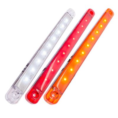 Slimmad E-märkt position-/sidomarkering (12-24V)