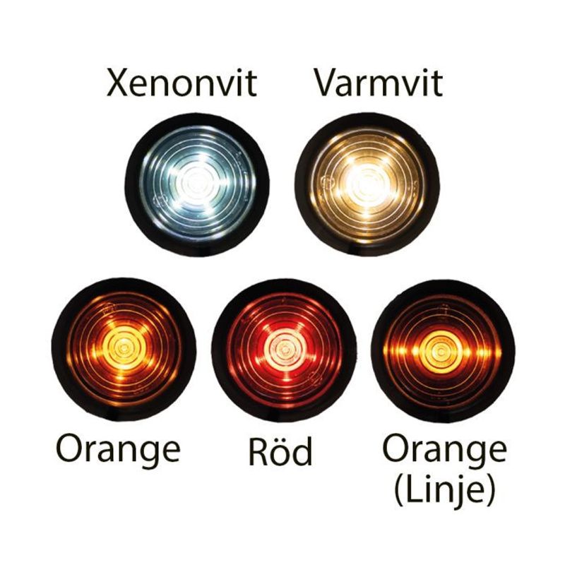 Gylle Black Line positionsljus