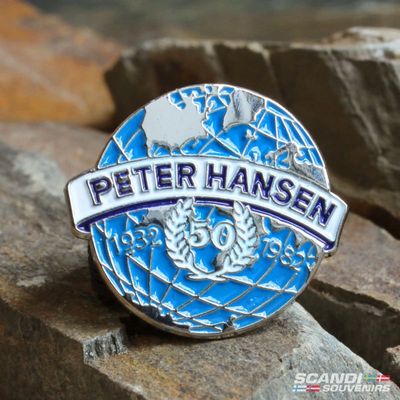 Pin: Peter Hansen 50 Years