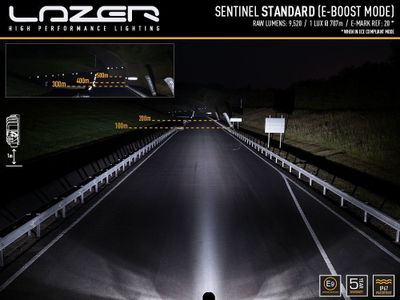 Lazer LED Sentinel Chrome