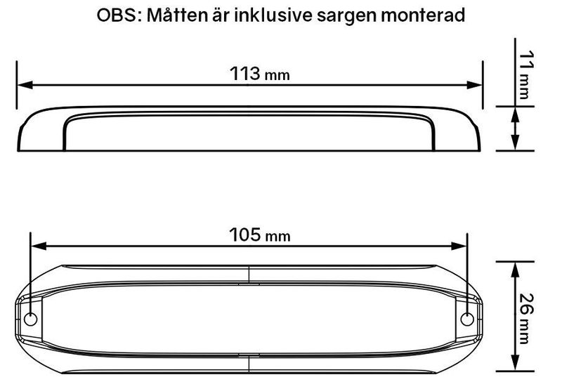 Nexus Böjbart LED Blixtljus