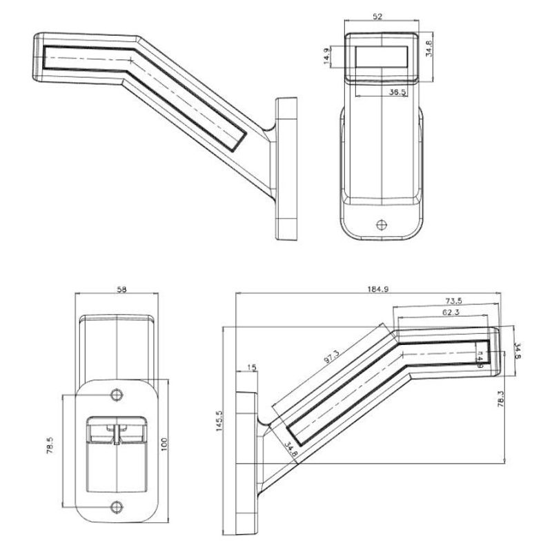 Gummiarm med multifunktion